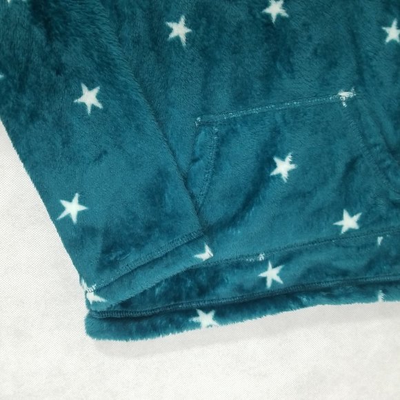 Jumping Beans Girls Size 6 Green Quarter Zip Pullover Sweatshirt Jacket NWT - Picture 2 of 4